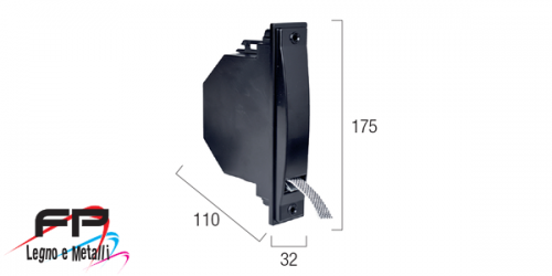 Avvolgitore Small Semi da 155 con cintino, cassetta